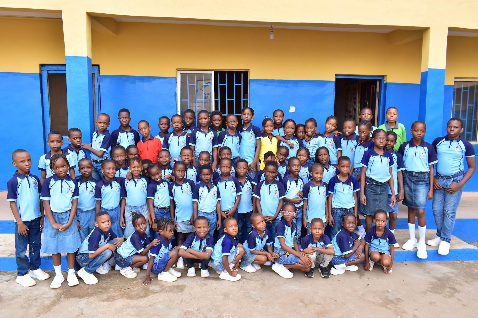 Students from Agbor Road